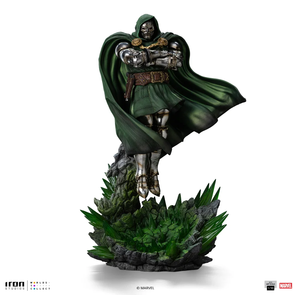 Iron Studios Marvel Doctor Doom Infinity Gauntlet Diorama Art Scale 1/10 Statue Bild 1