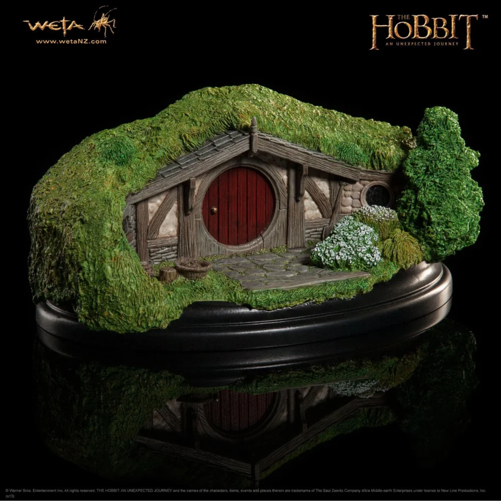 Weta Workshop The Hobbit An Unexpected Journey Statue 40 Bagshot Row 6cm Bild 1