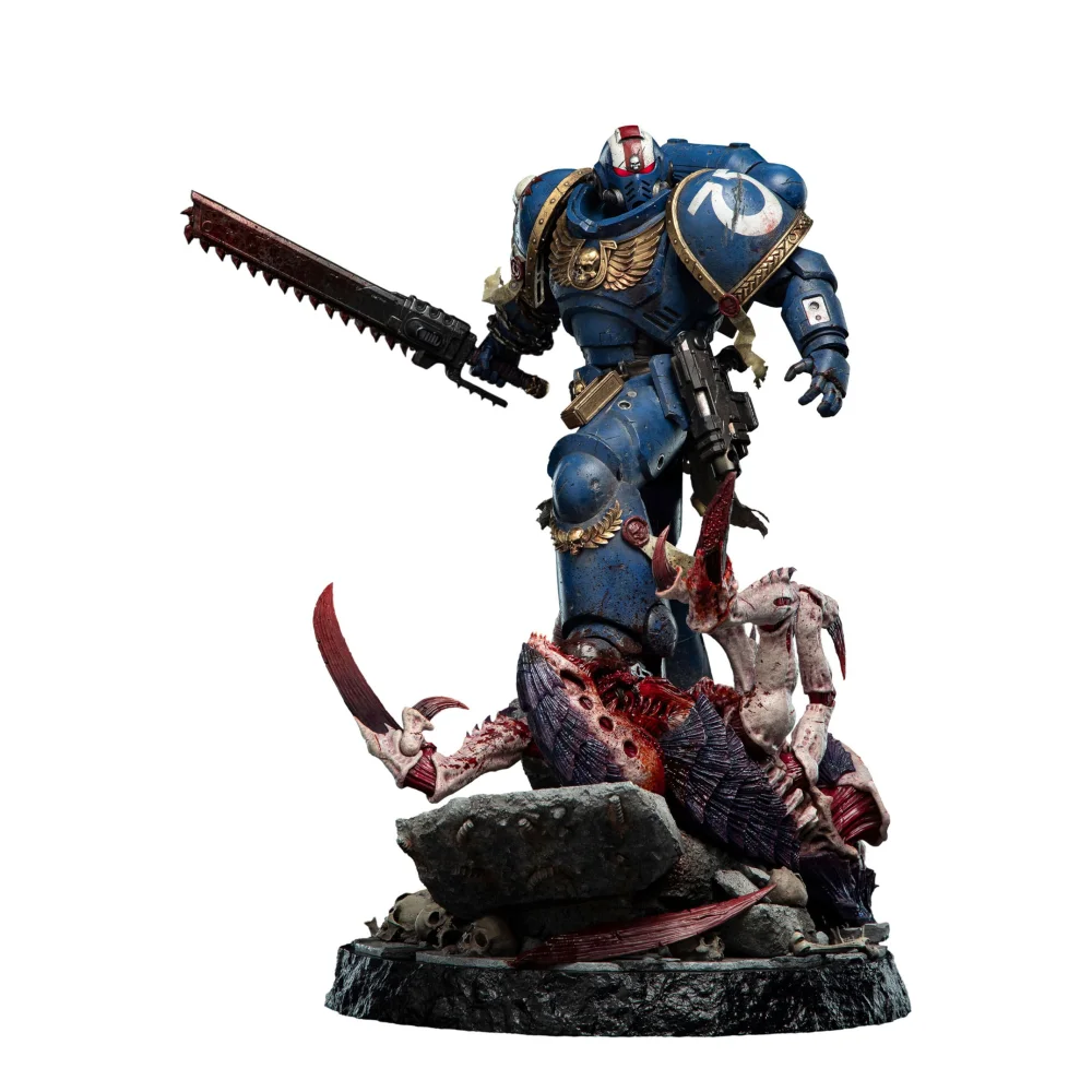 Weta Workshop Warhammer 40,000: Space Marine 2 Statue 1/6 Scale Lieutenant Titus Limited Edition 63cm Bild 1