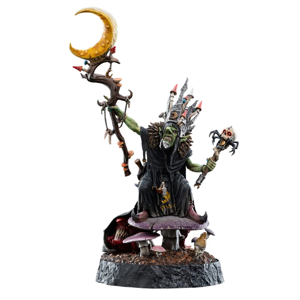 Weta Workshop Warhammer: Age of Sigmar Statue 1/6 Scale Skragrott the Loonking Limited Edition 41cm Bild 1