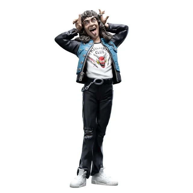 Weta Workshop Stranger Things Mini Epics Vinyl Figure Hellfire Eddie Limited Edition 18cm