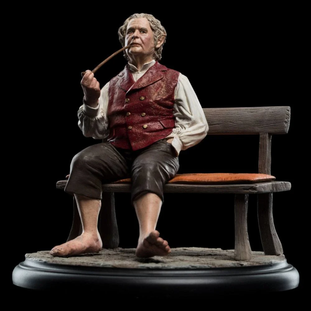 Weta Workshop Lord of the Rings Mini Statue Bilbo Baggins 11cm Bild 1