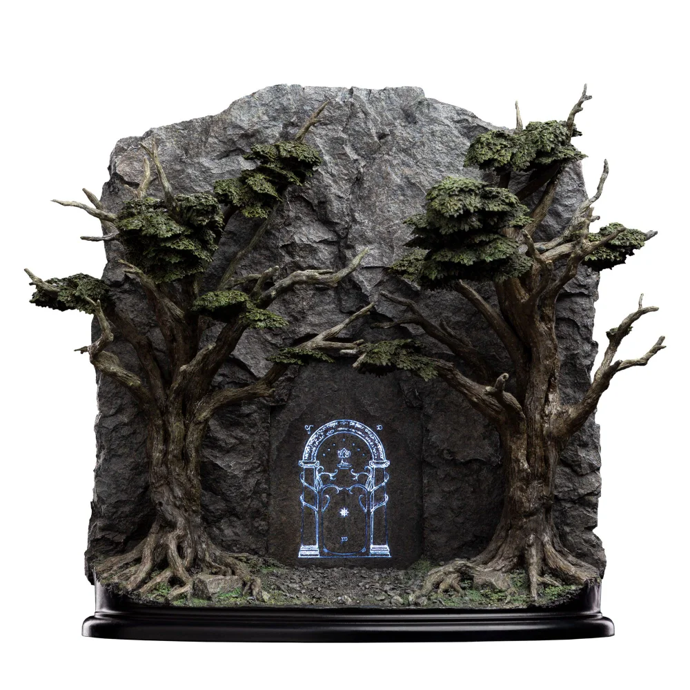 Weta Workshop Lord of the Rings Statue The Doors of Durin Environment 29cm Bild 1