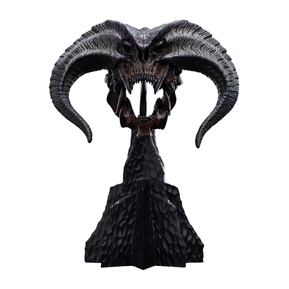 Weta Workshop Lord of the Rings Mini Statue Skull of a Balrog 20cm Bild 1