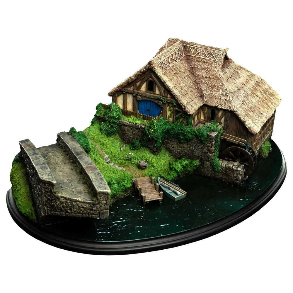 Weta Workshop The Hobbit: An Unexpected Journey Hobbiton Mill & Bridge Environment 31 x 17cm Bild 1