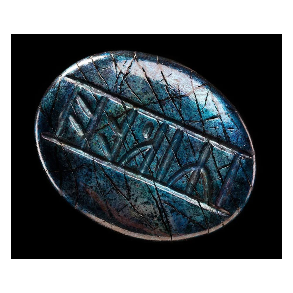 Weta Workshop The Hobbit The Desolation of Smaug Prop Replica Kili's Rune Stone Bild 1
