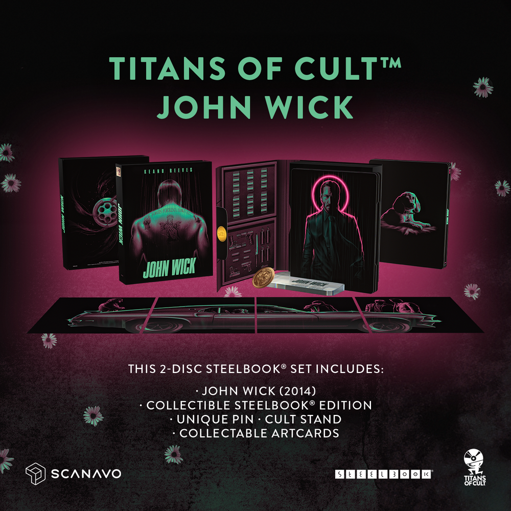 John Wick 10th Anniversary Titans of Cult 4K Ultra HD Steelbook Bild 1