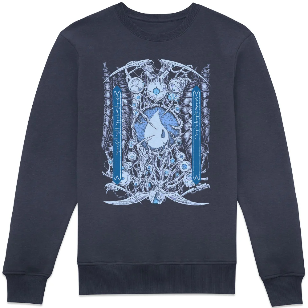 Magic: The Gathering Phyrexian Island Sweatshirt - Blue - XS Bild 1