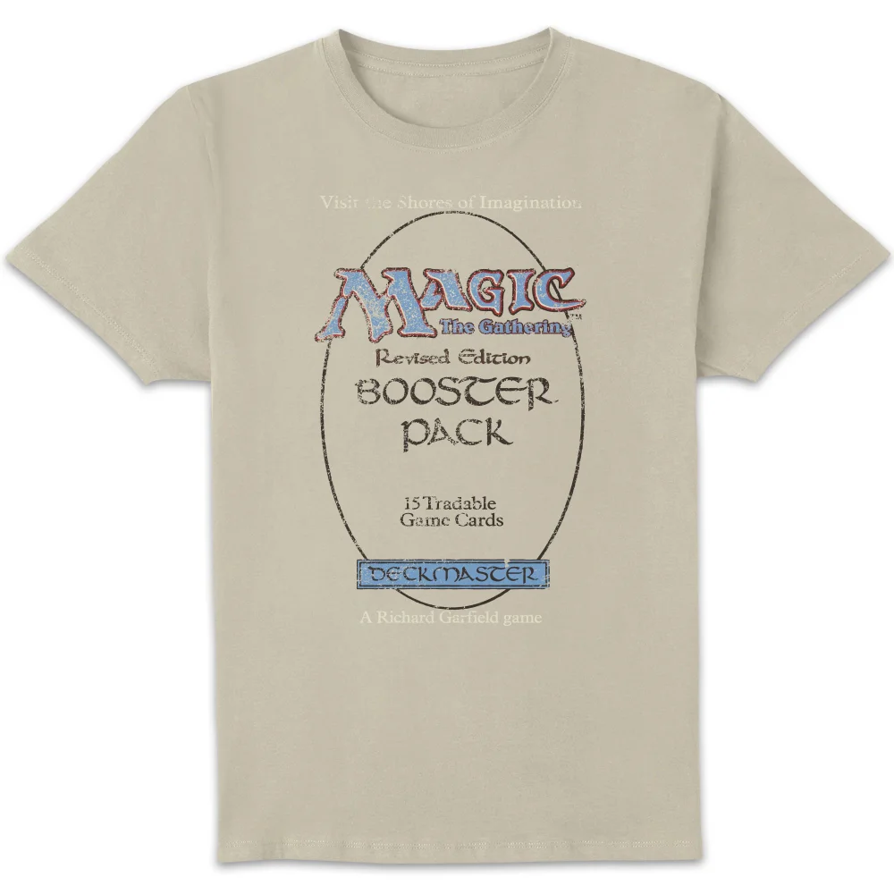 Magic: The Gathering Revised Edition Booster Pack Unisex T-Shirt - Cream - S Bild 1