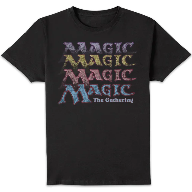 Magic: The Gathering Logo Stack Unisex T-Shirt - Black