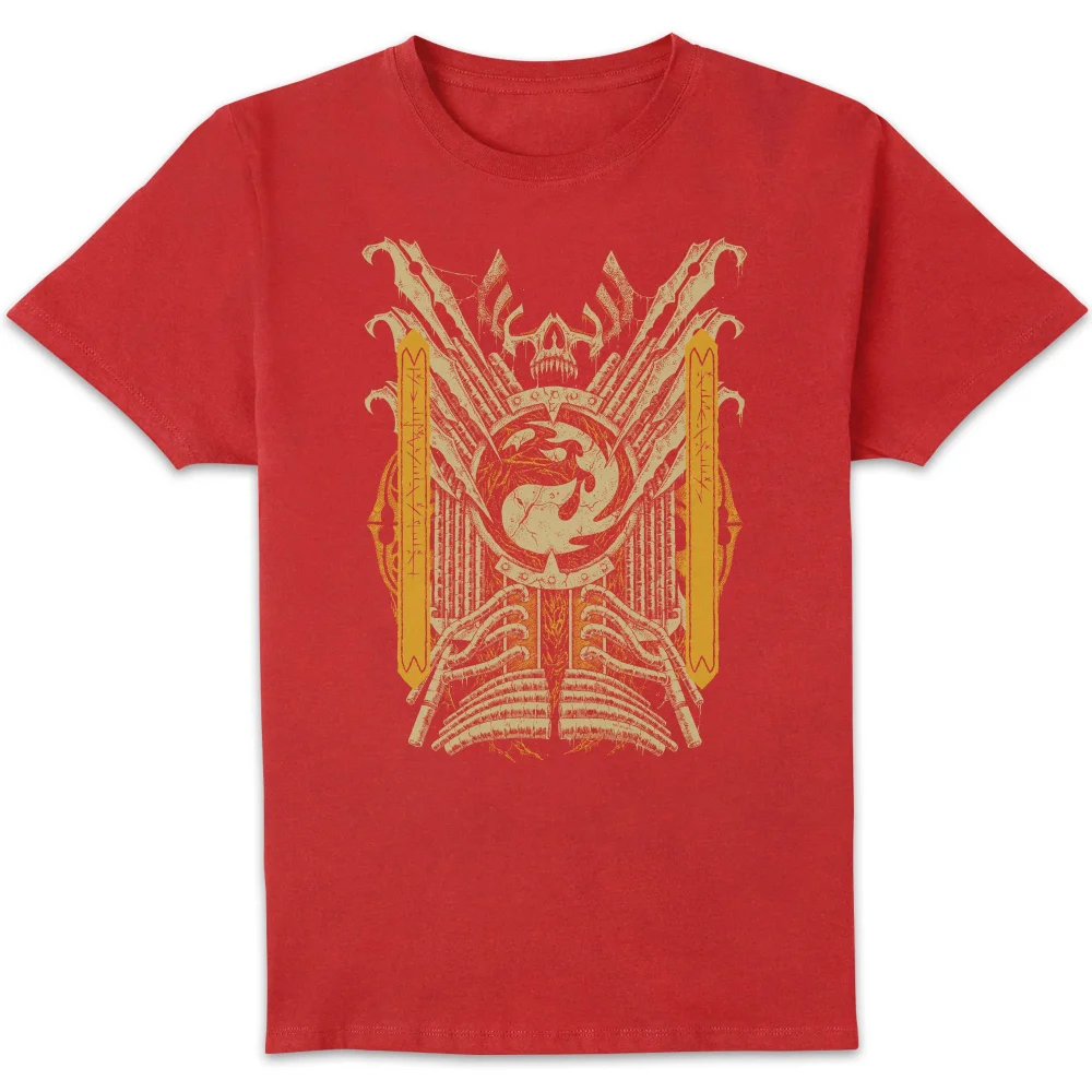 Magic: The Gathering Phyrexian Mountain Unisex T-Shirt - Red - S Bild 1