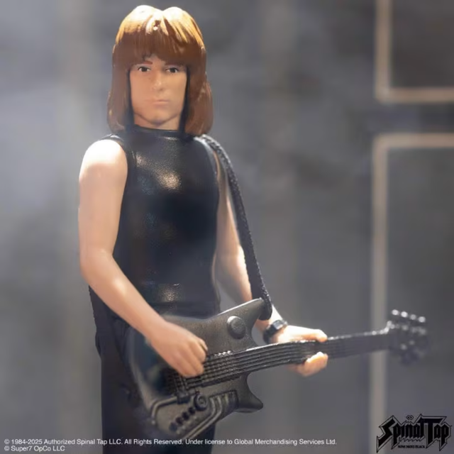 Super7 Spinal Tap ReAction Wave 2 Nigel Tufnel None More Black