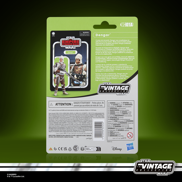 Hasbro Star Wars The Vintage Collection The Empire Strikes Back Dengar Action Figure (3.75”)