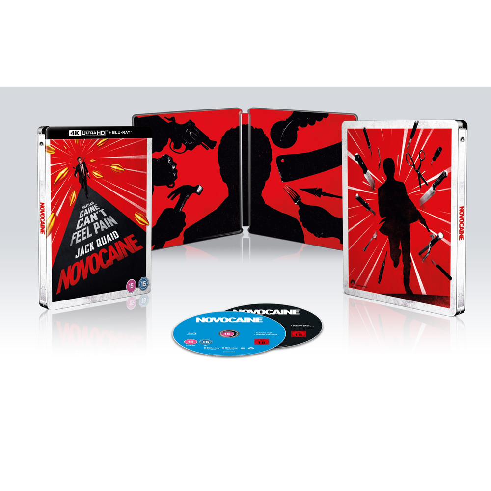 Novocaine 4K Ultra HD SteelBook (includes Blu-ray) Bild 1