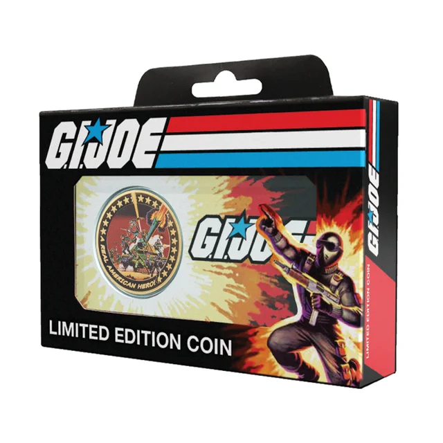 G.I. Joe: A Real American Hero 60th Anniversary 24k Gold Plated Coin