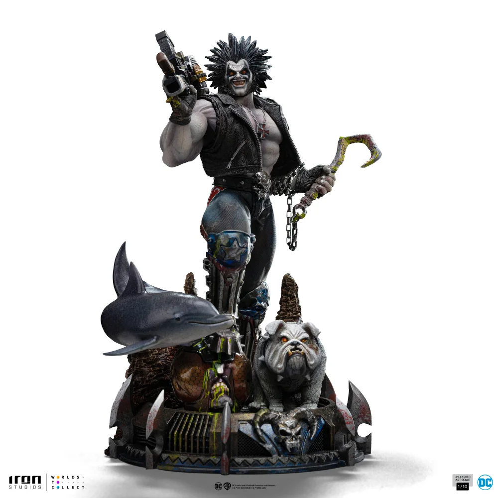 Iron Studios DC Comics Lobo Unleashed Art Scale 1/10 Statue Bild 1