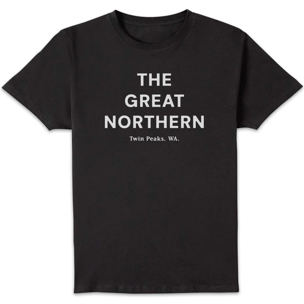 Twin Peaks The Great Northern Unisex T-Shirt - Black - 5XL Bild 1