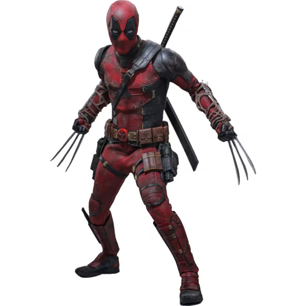 Hot Toys 1:6 Deadpool - Battling Version Figure Bild 1