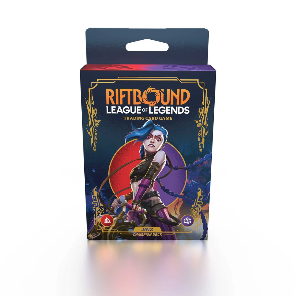 Riftbound: League of Legends Trading Card Game Set 1 Origins Champion Deck Jinx Bild 1