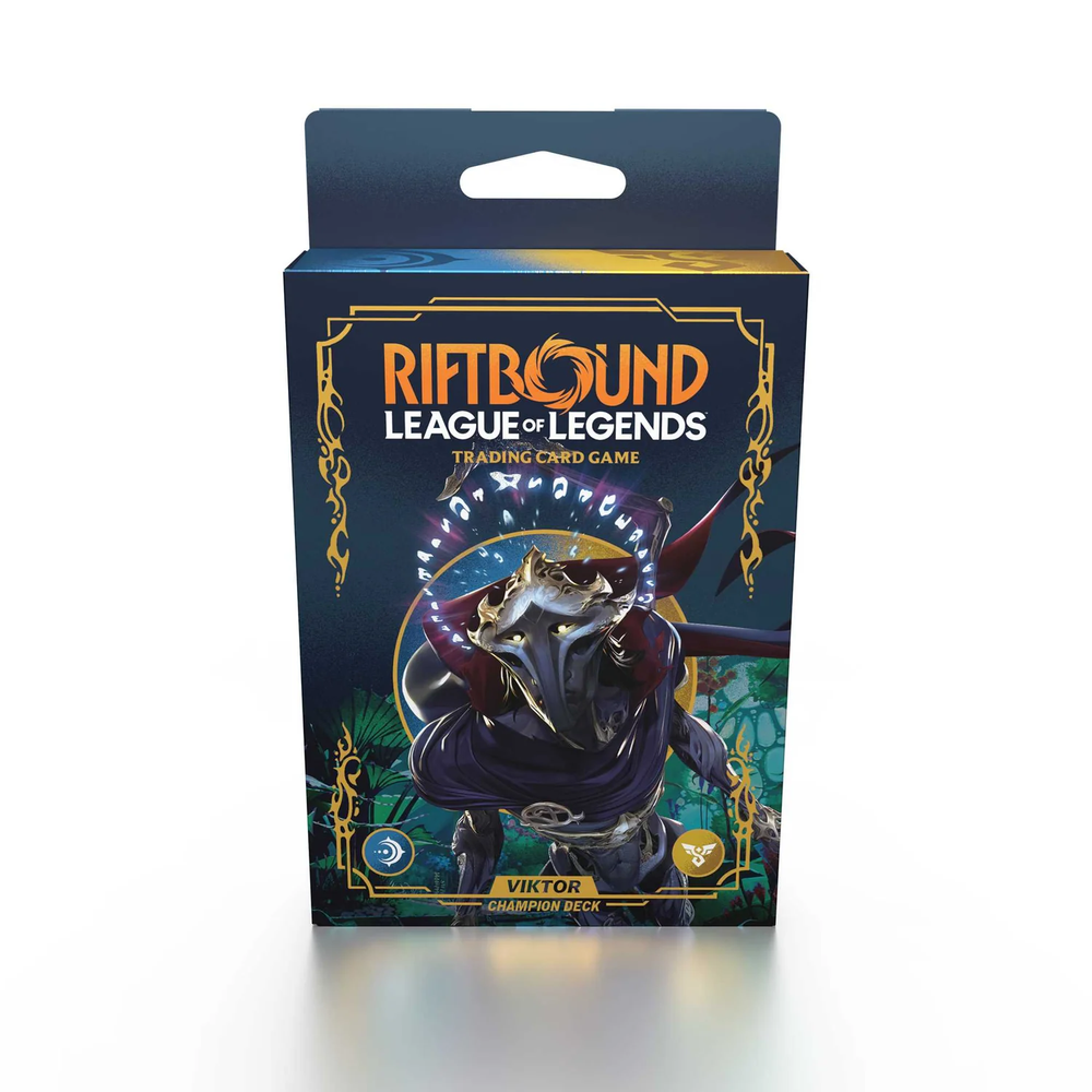 Riftbound: League of Legends Trading Card Game Set 1 Origins Champion Deck Viktor Bild 1