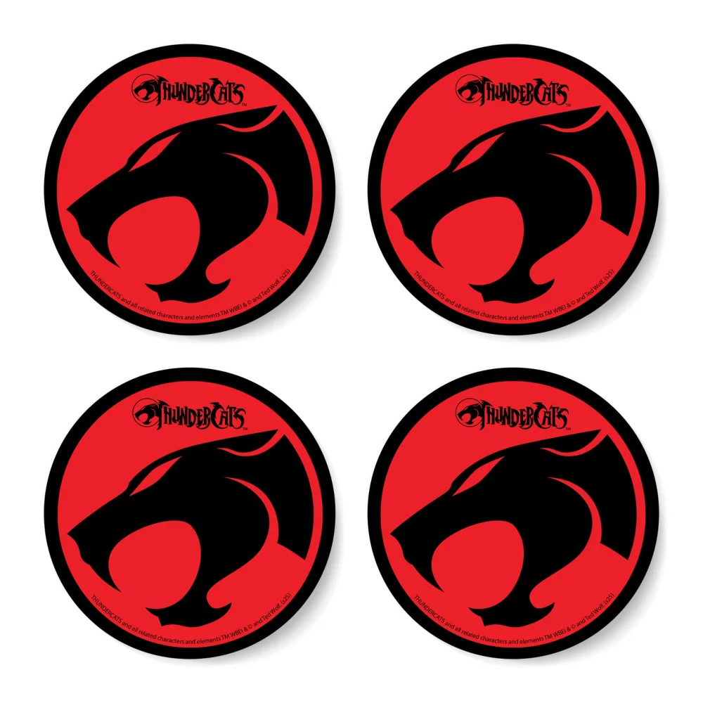 Thundercats Emblem Round Coaster Set Bild 1