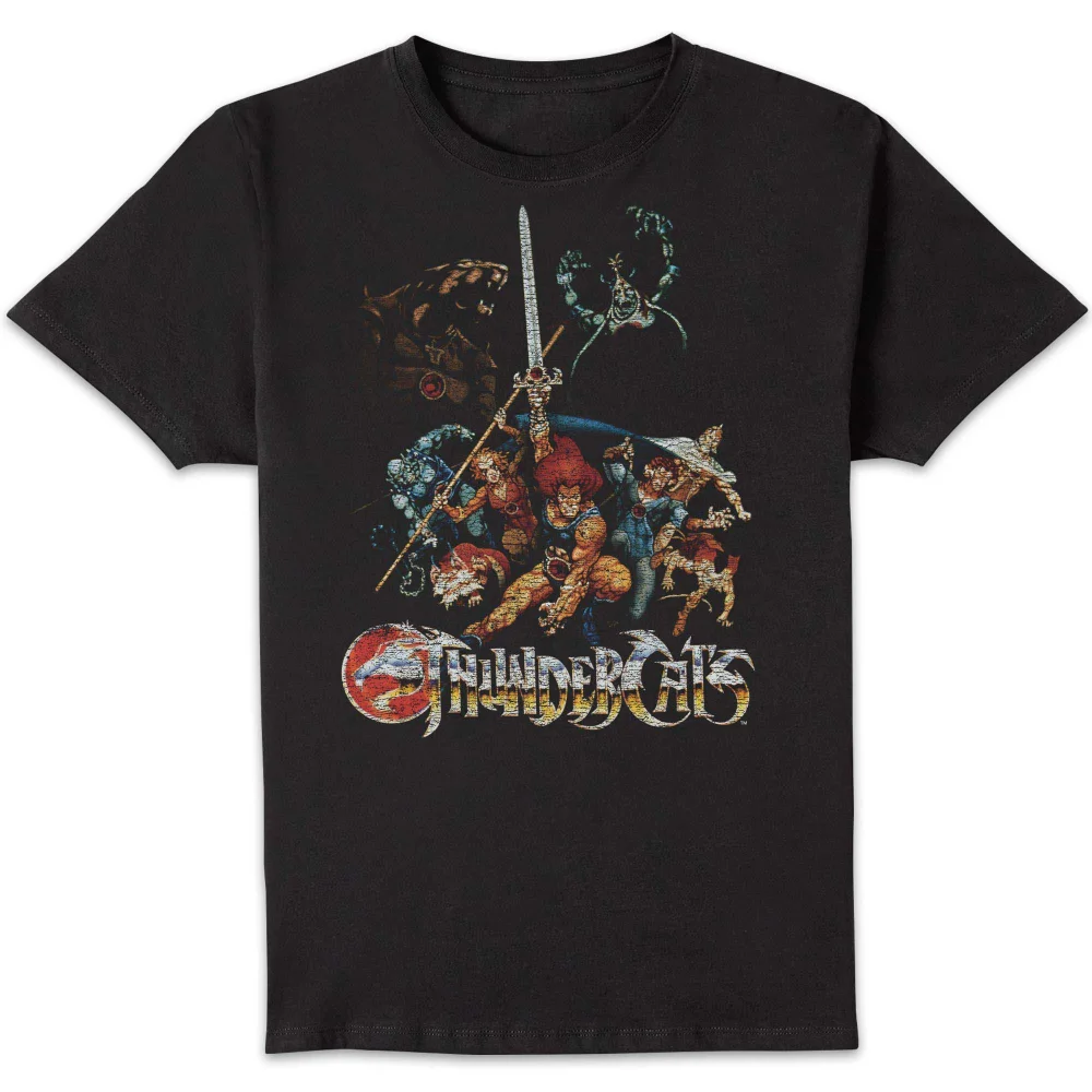 Thundercats Classic Art Unisex T-Shirt - Black - S Bild 1