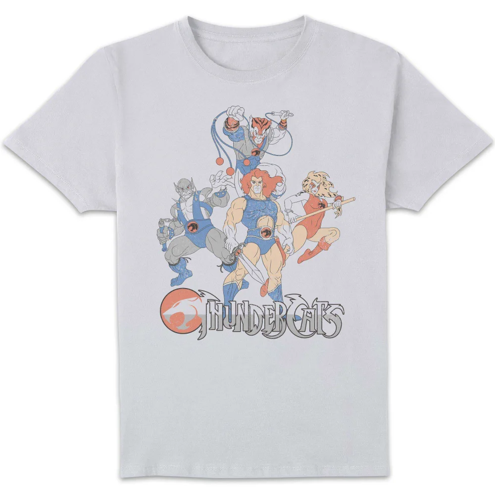 Thundercats Classic Cartoon Unisex T-Shirt - White - S Bild 1