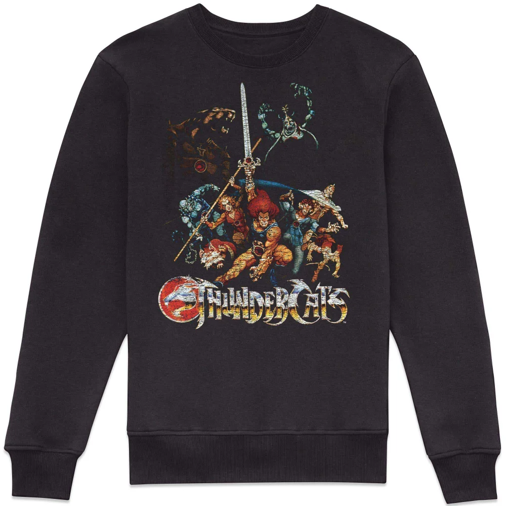 Thundercats Classic Art Sweatshirt - Black - XS Bild 1