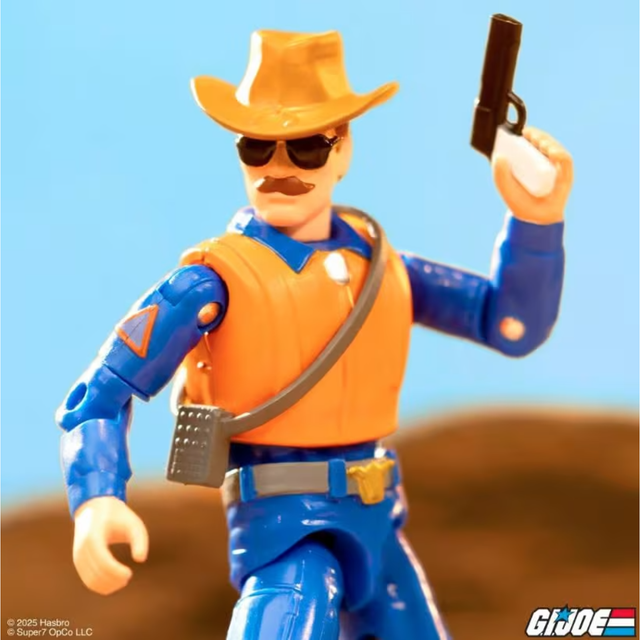 Super7 G.I. Joe ReAction+ Wave 3 - Wild Bill Action Figure (Cartoon Version)
