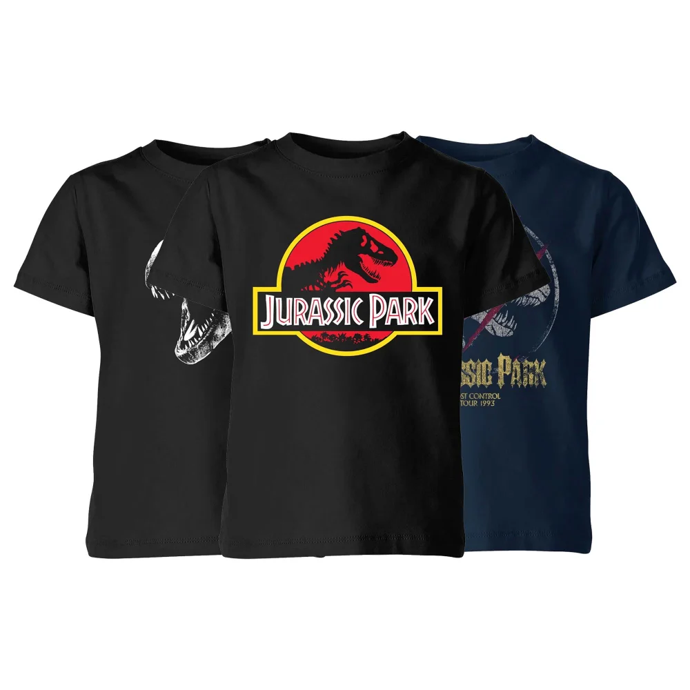Jurassic Park Kids' 3-Pack T-Shirts - 9-10 Jahre Bild 1
