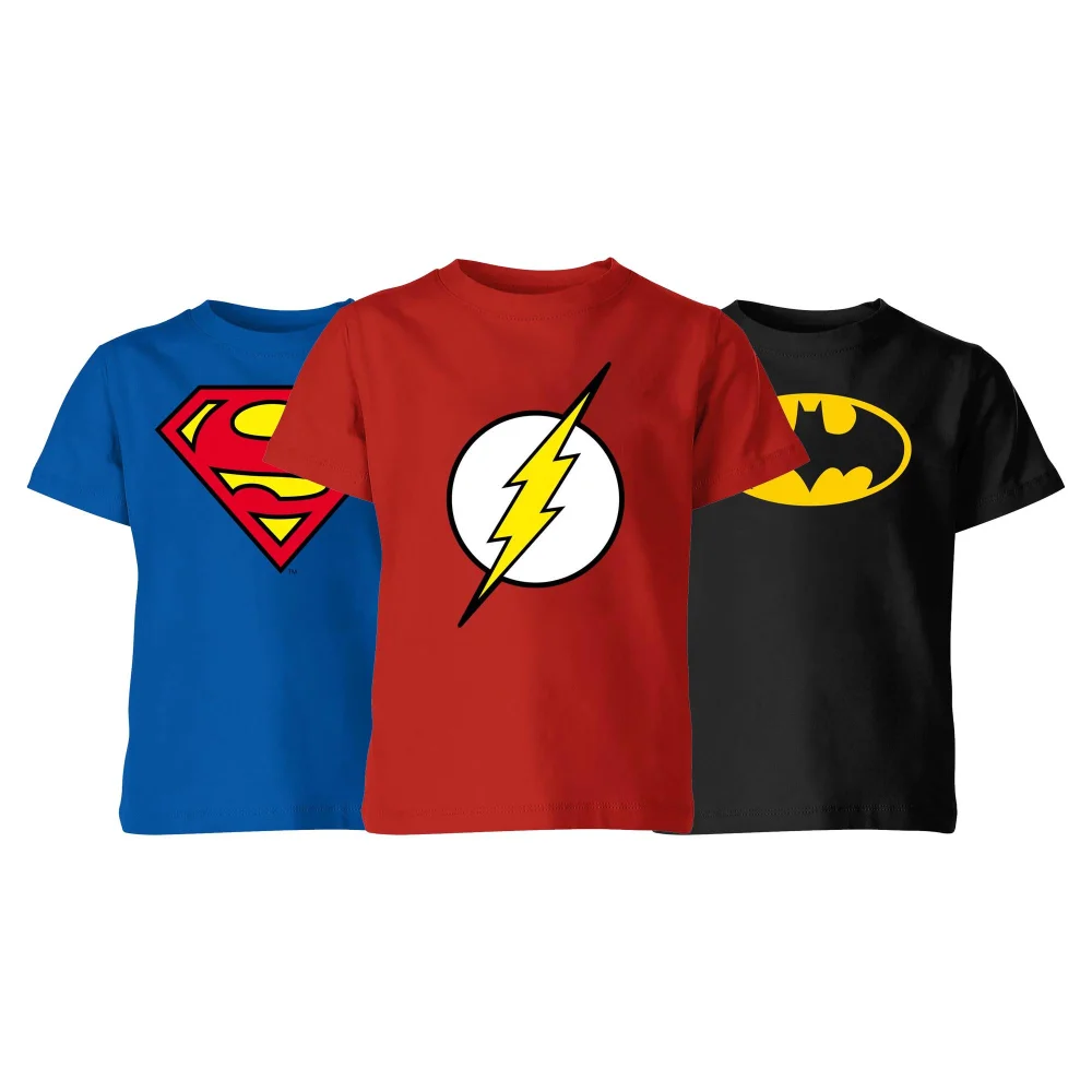 DC Comics Kids' 3-Pack T-Shirts - 11-12 Jahre Bild 1