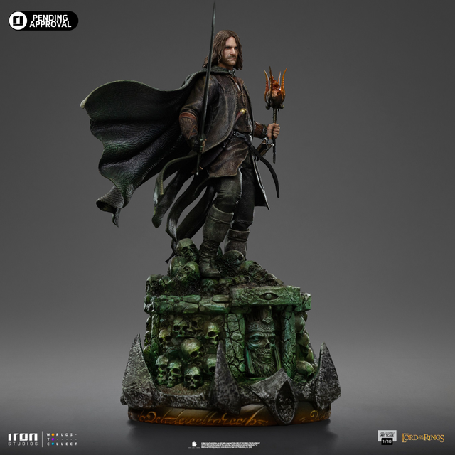Iron Studios The Lord Of The Rings Aragorn Unleashed Art Scale 1/10 Statue