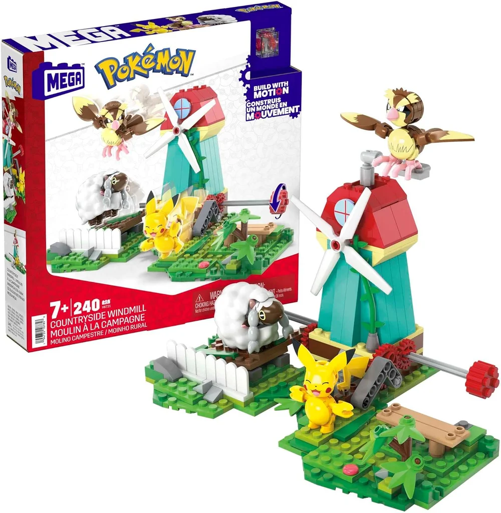 Mega Pokemon Countryside Windmill Bild 1