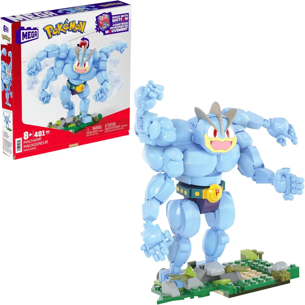 Mega Pokemon Machamp Playset Bild 1