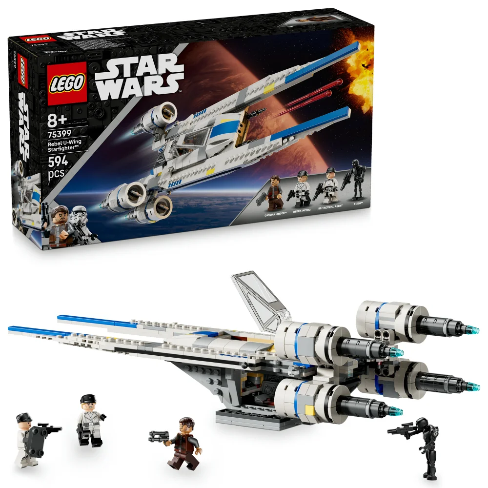 LEGO® Star Wars: Andor™ Rebel U-Wing Starfighter™ Buildable Vehicle Model 75399 Bild 1