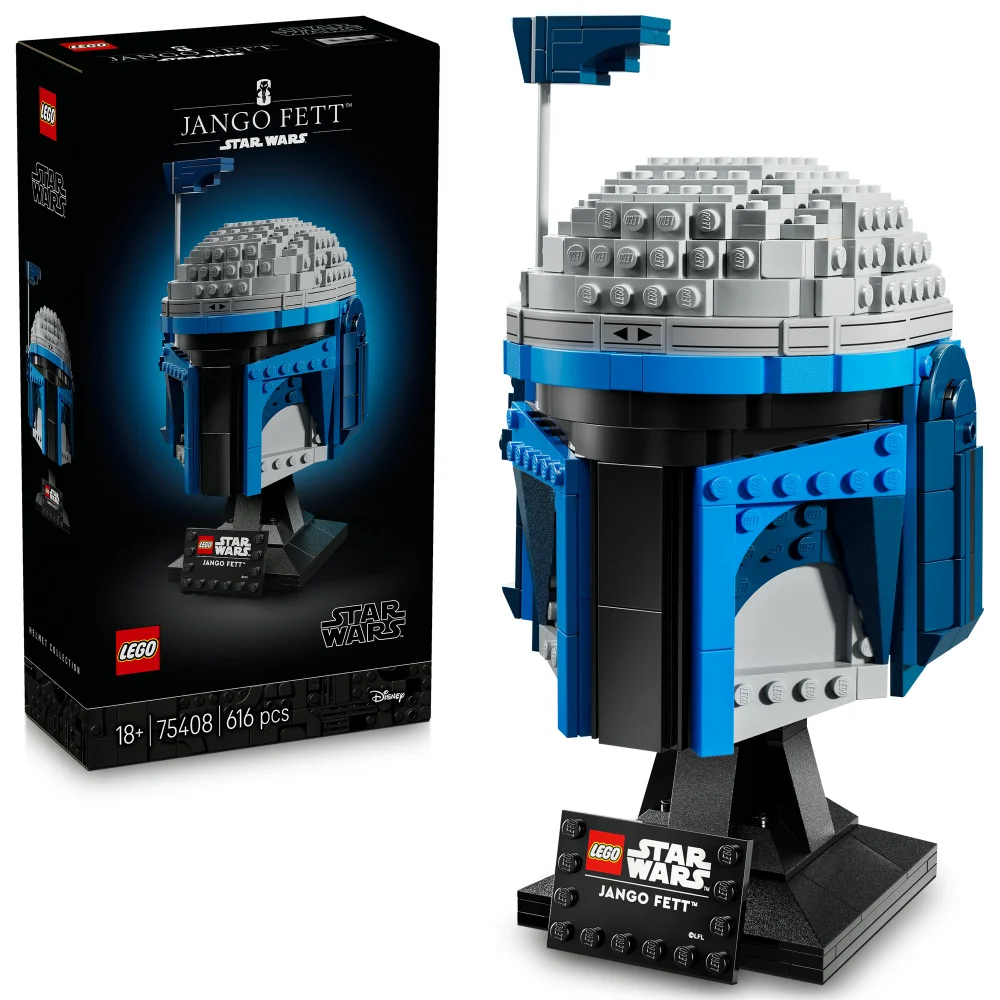 LEGO Star Wars Jango Fett Helmet Set for Adults 75408 Bild 1