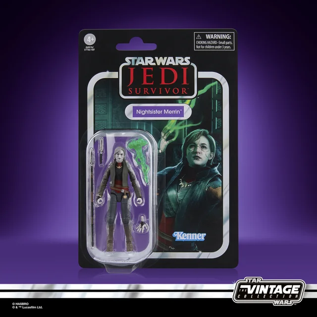 Hasbro Star Wars The Vintage Collection Nightsister Merrin Action Figure (3.75”)