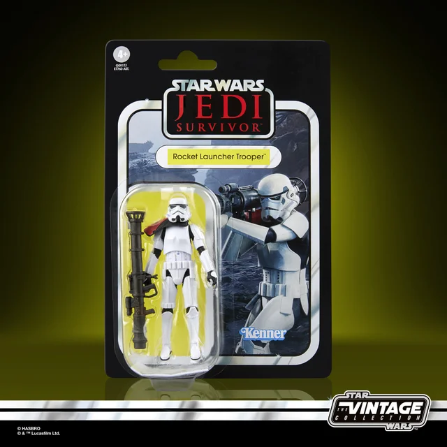 Hasbro Star Wars The Vintage Collection Rocket Launcher Trooper Action Figure (3.75”)