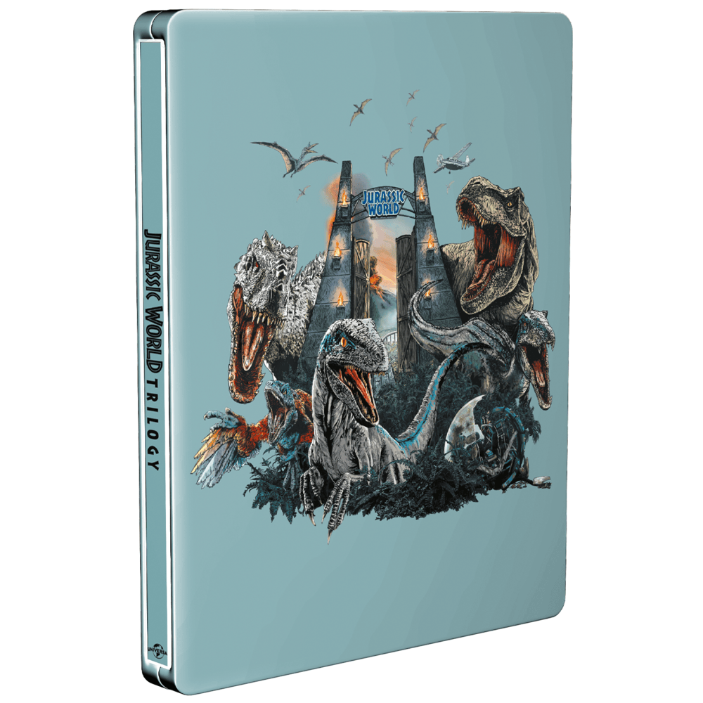 Jurassic World Trilogy 4K Ultra HD Steelbook Bild 1