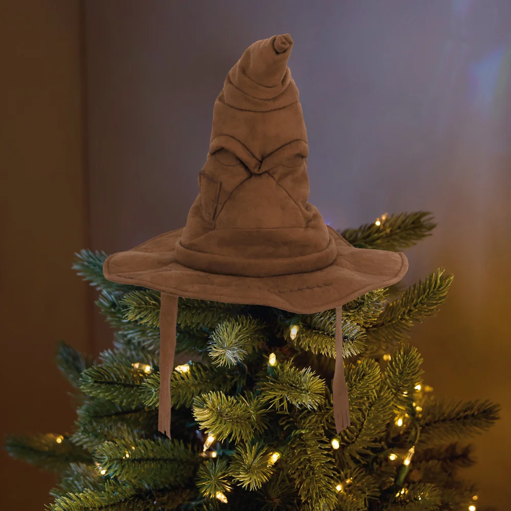 Hallmark Harry Potter Plush Christmas Tree Topper - Hogwarts Sorting Hat Bild 1