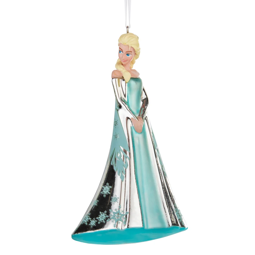 Hallmark Disney Frozen Glass Ornament - Snow Queen Elsa Bild 1