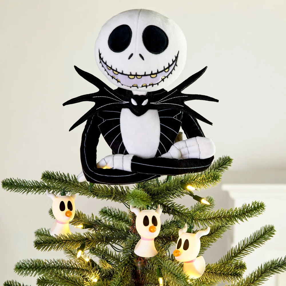 Hallmark Fabric Figural The Nightmare Before Christmas Jack Tree Topper Bild 1