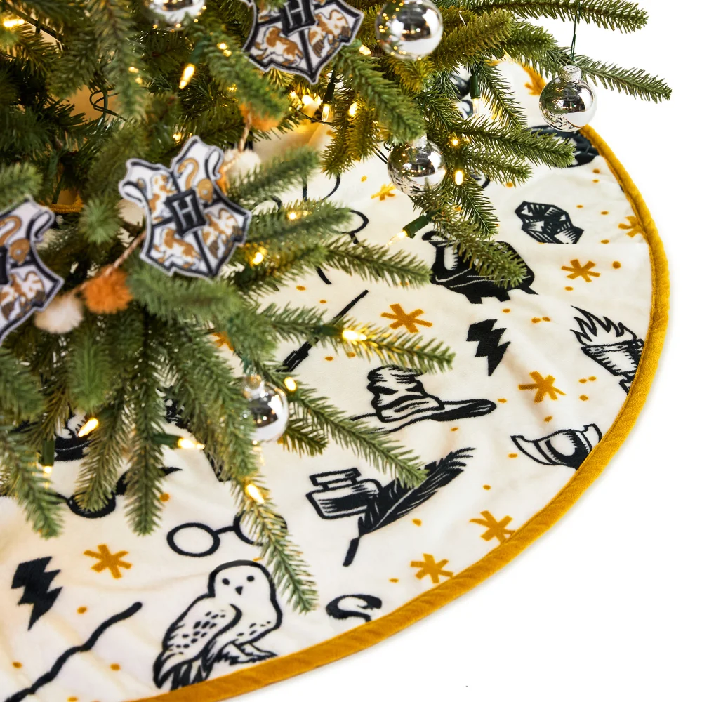 Hallmark Harry Potter Christmas Tree Skirt - Harry Potter Icons Design Bild 1