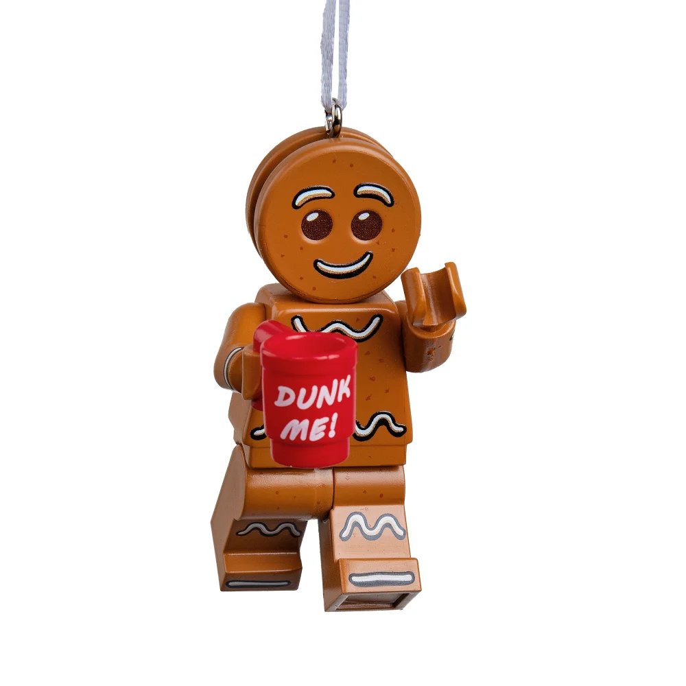 Hallmark Collectable LEGO® Keepsake Christmas - Gingerbread Man Ornament Bild 1