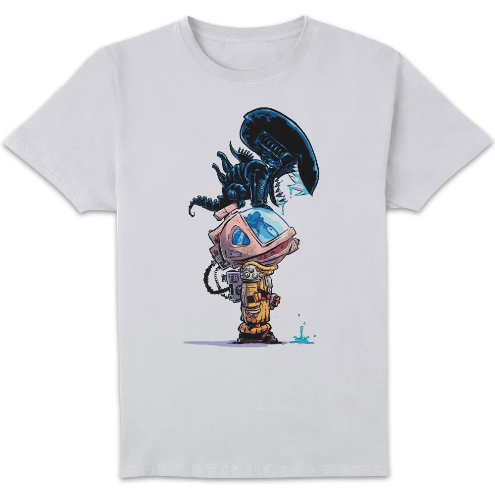 Alien Don't Look Up Unisex T-Shirt - White - XL Bild 1
