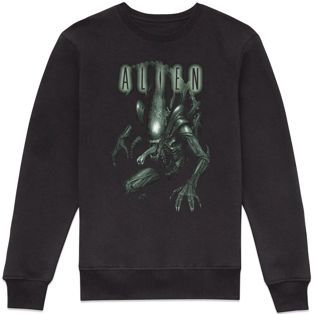 Alien Xenomorph Sweatshirt - Black - XS Bild 1