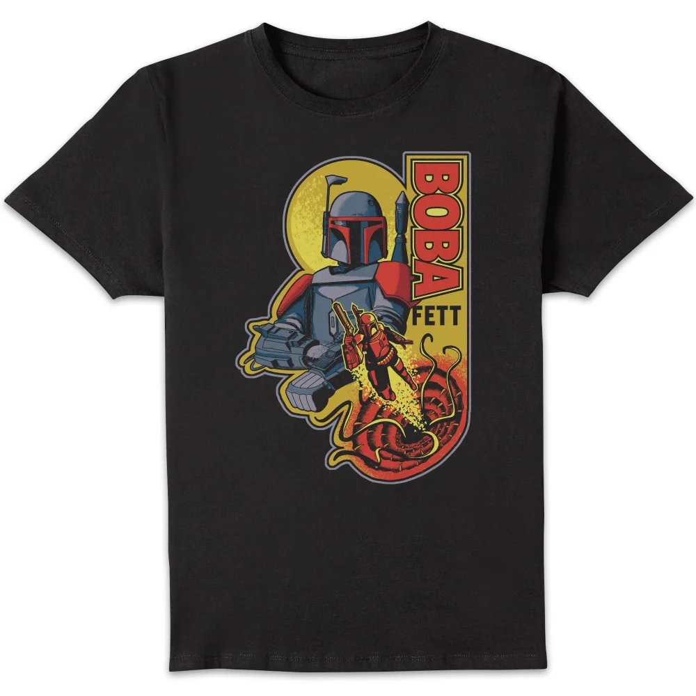 Star Wars Boba Multicolour Unisex T-Shirt - Black - S Bild 1