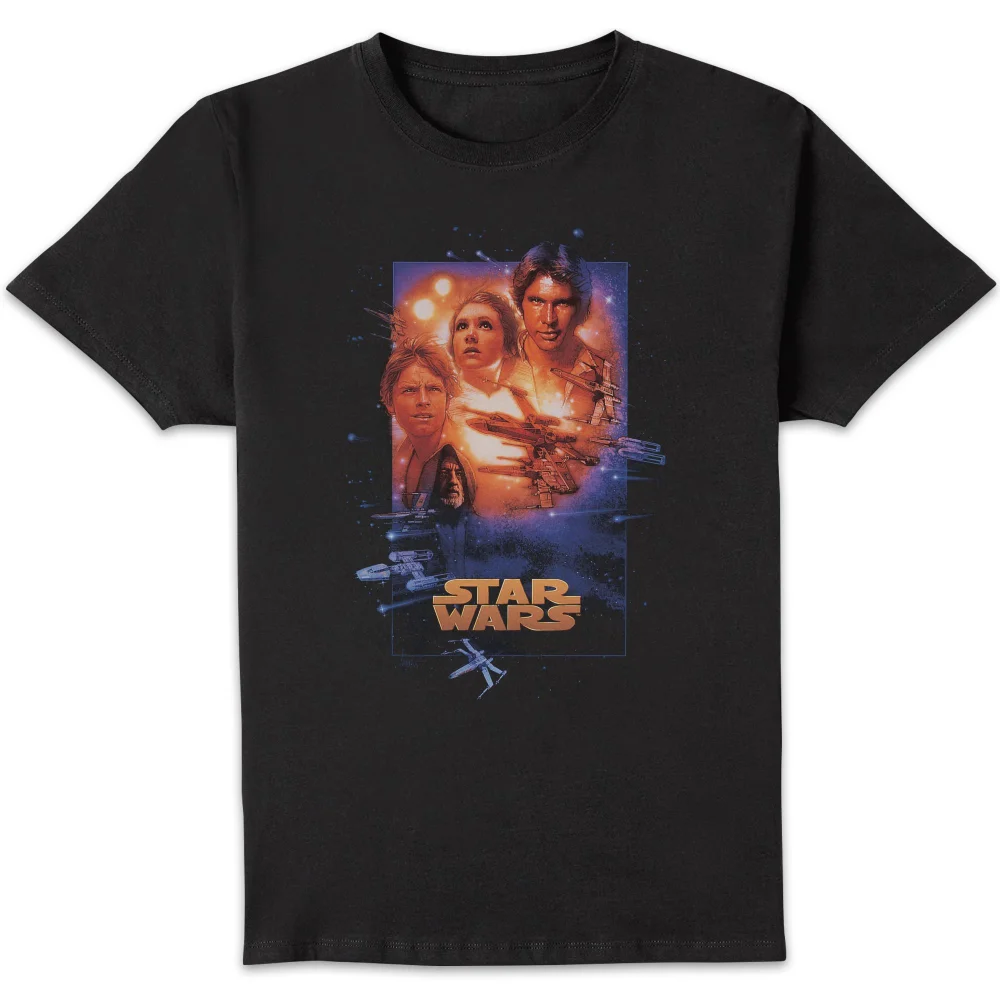 Star Wars A New Hope Unisex T-Shirt - Black - S Bild 1