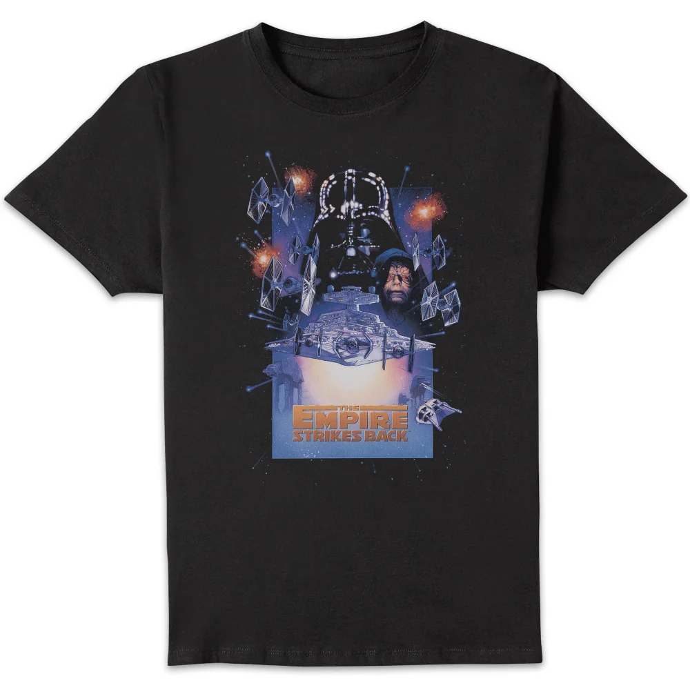 Star Wars The Empire Strikes Back Unisex T-Shirt - Black - S Bild 1
