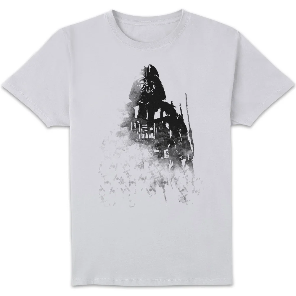 Star Wars Faded Vader Unisex T-Shirt - White - S Bild 1
